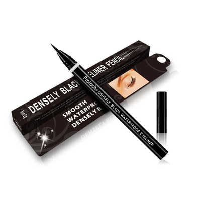 Densely Black Waterproof Liquid Eyeliner Penで 劇的な外観を 簡単に手に入れる