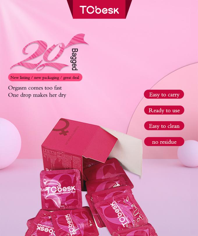 OEM/ODM ボディセーフ潤滑剤 ポータブルボックス女性用パーソナル潤滑剤 0
