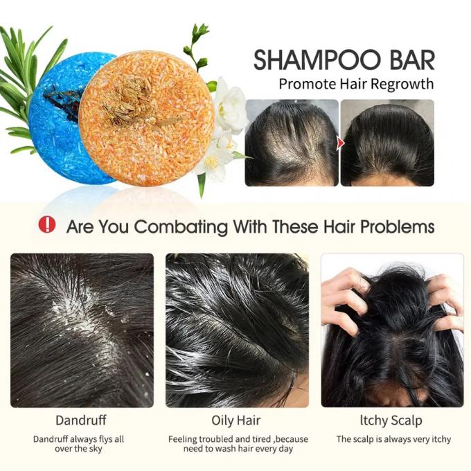 オーガニック・ナチュラル アンチ・ヘア損失シャンプー 薄毛防止シャンプー 石けん OEM/ODM 0