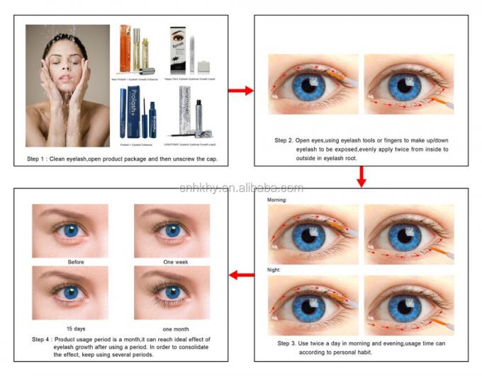 厚い毛穴を欲する人のためのLashtonic Eyelash and Brow Growth Enhancer 5ml 3