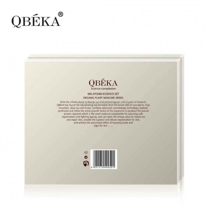 QBEKA 酵素ポリペプチド 消白血清 洗顔効果のための黄金の顔セット 3