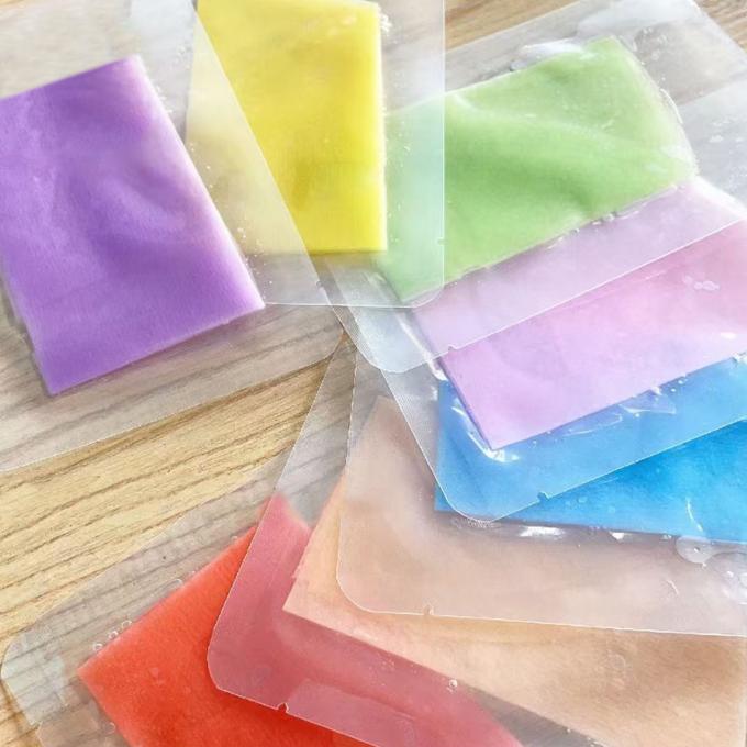 多色ヒアルロン酸顔面マスク ユニセックス肌の保湿と明るくするために 0
