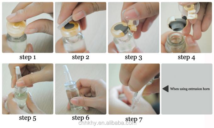 有機皮膚ケア用 素早く白く,斑点を減らす血清 2
