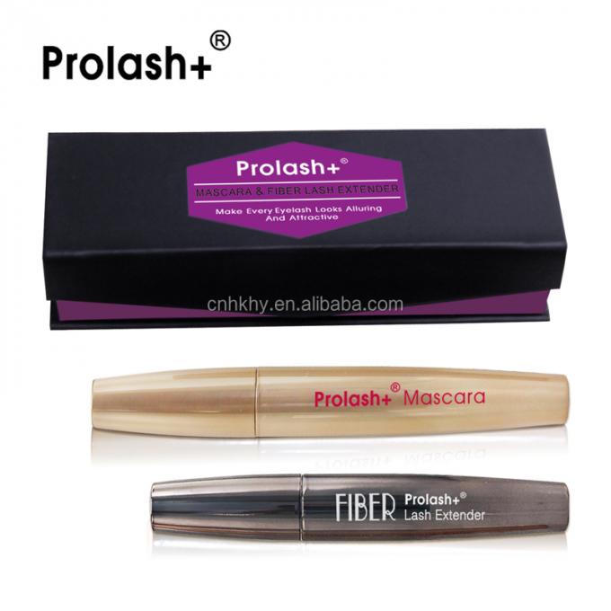 Prolash マスカラ 繊維のリッシュ エクステンダー 半永久 防水 黒いリッシュ エクステンション キット 0