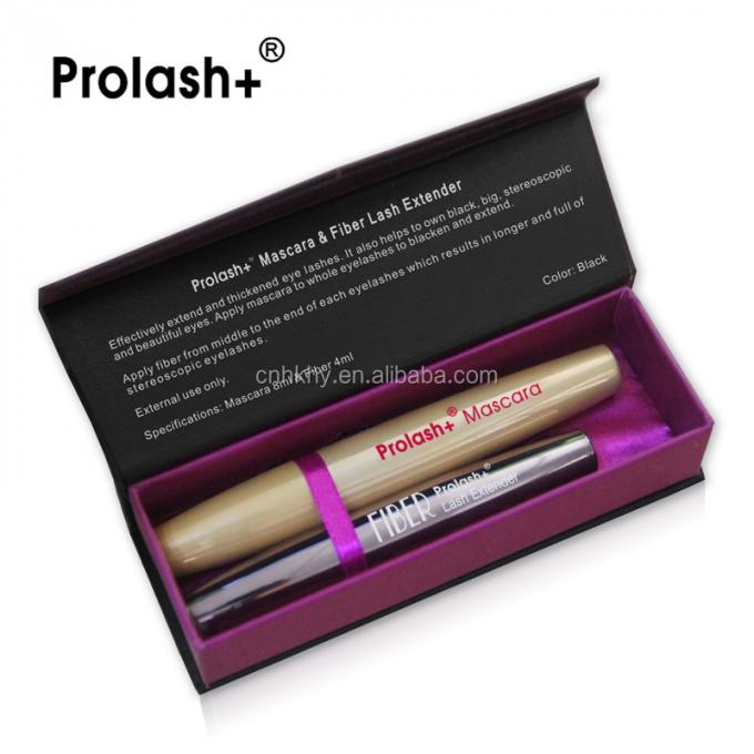 Prolash マスカラ 繊維のリッシュ エクステンダー 半永久 防水 黒いリッシュ エクステンション キット 9